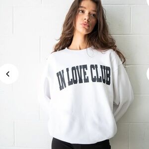 Brodie Bride In Love Club Sweatshirt